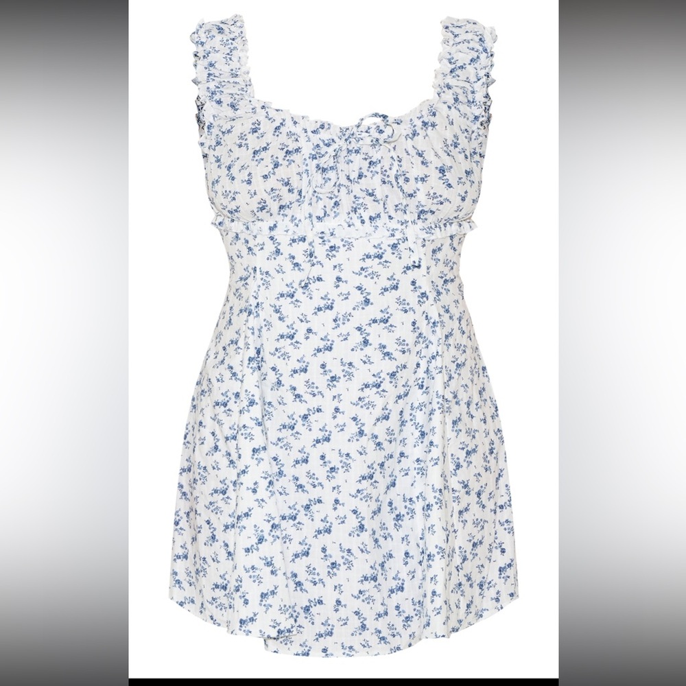 PrettyLittleThing Print Sleeveless Dress